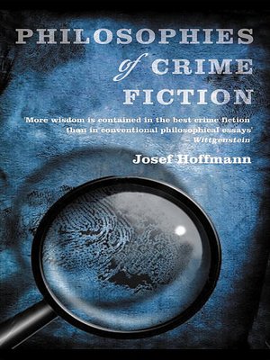 cover image of Philosophies of Crime Fiction